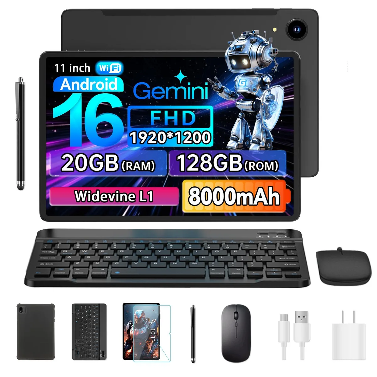 Alphawolf Alphawolf Lpad3A 11-inch Android 16 tablet T615 20GB 128GB — ภาพสินค้า