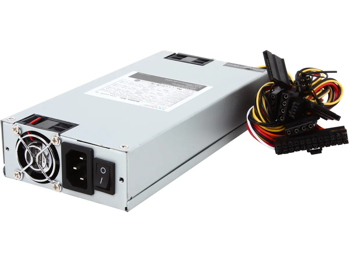 TOPOWER TOPOWER TOP-250W1U 250W server power supply — Produktfoto