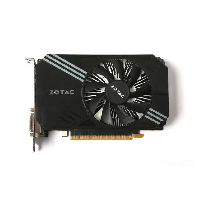 ZOTAC GeForce GTX 950 dual-fan graphics card with metal backplate