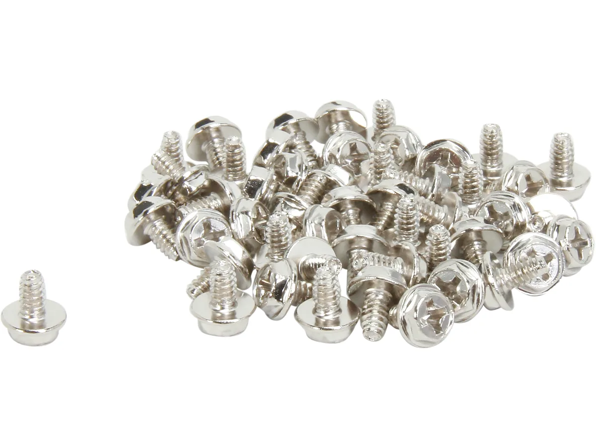 STARTECH STARTECH SCREW6_32 #6-32 x .25in standoff screws 50 pack case accessory — 제품 사진