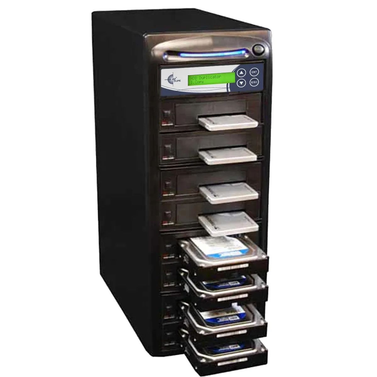 EZ Dupe, Inc. EZ Dupe, Inc. HD Leopardo H07PROHEB 1-to-7 SATA duplicator — toote foto