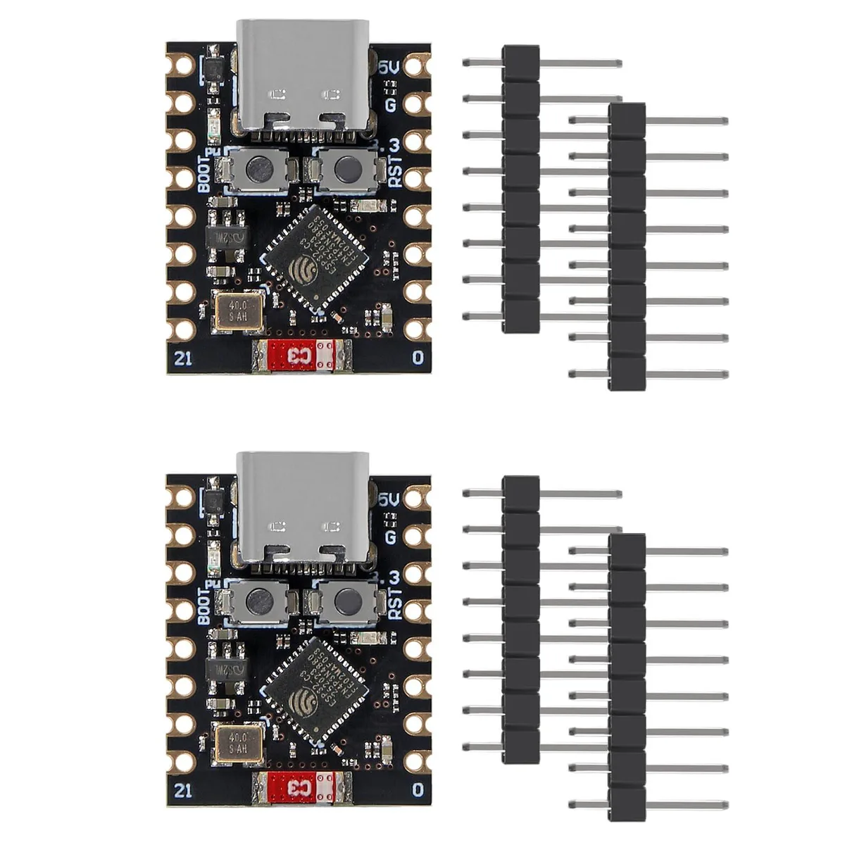 KEHIPI KEHIPI ESP32-C3 Mini Development Board 4MB Flash 2PCS — zdjęcie produktu