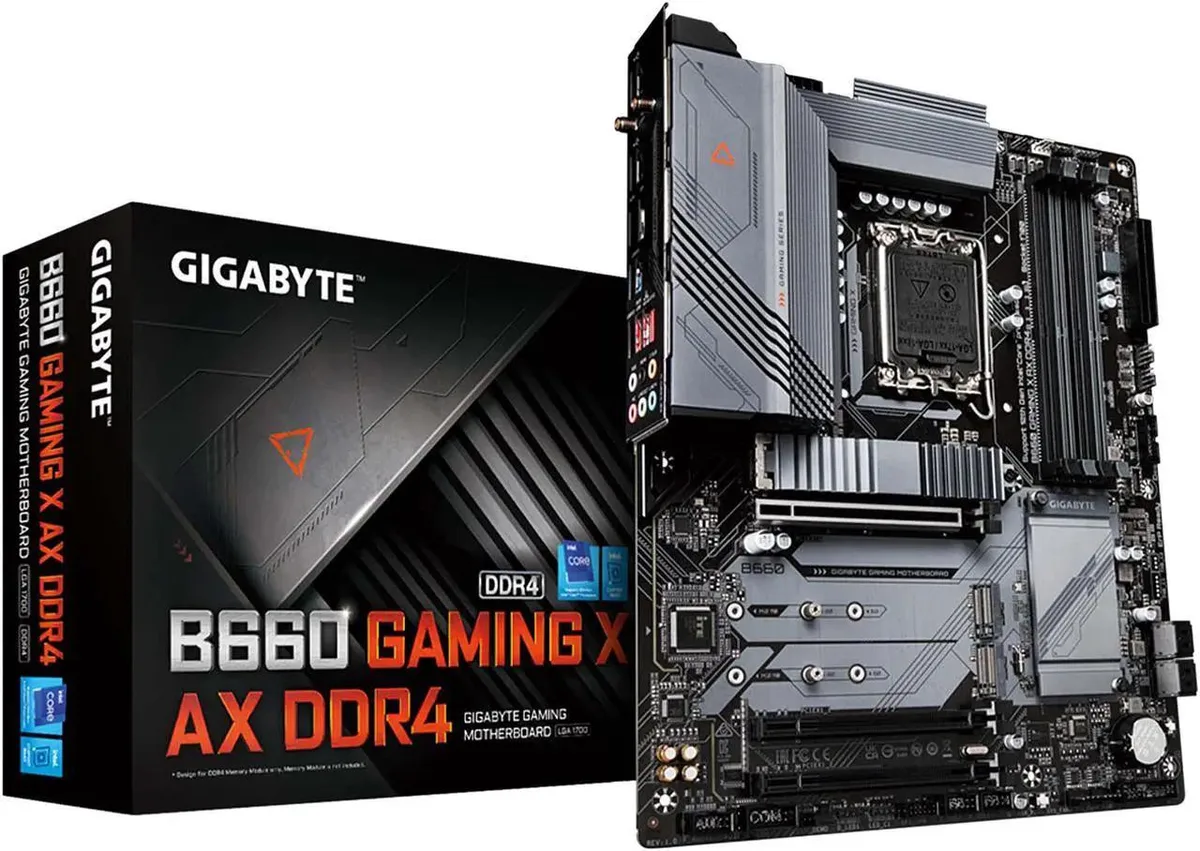 GIGABYTE GIGABYTE B660 GAMING X AX DDR4 Intel motherboard — product photo