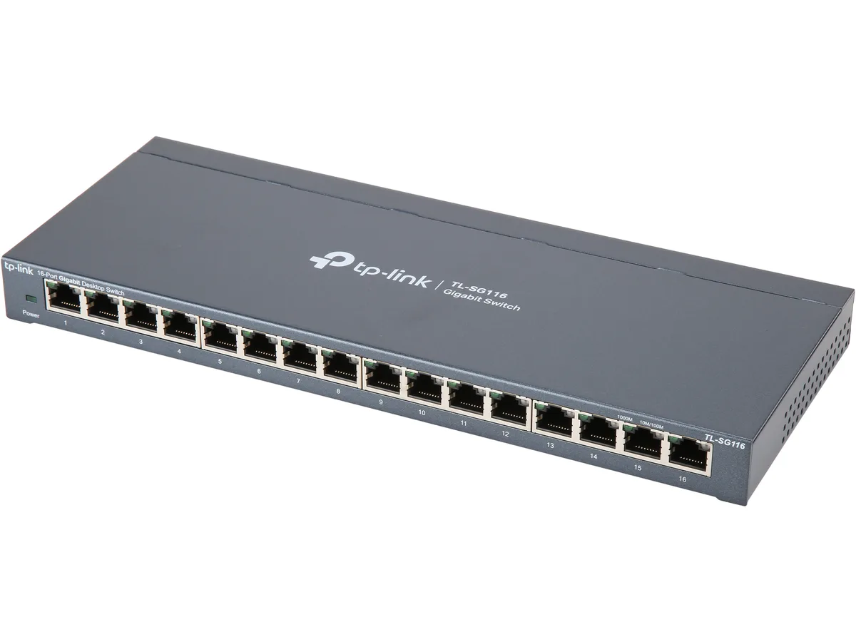 TP-Link TP-Link TL-SG116 16-port Gigabit network switch — produktfoto