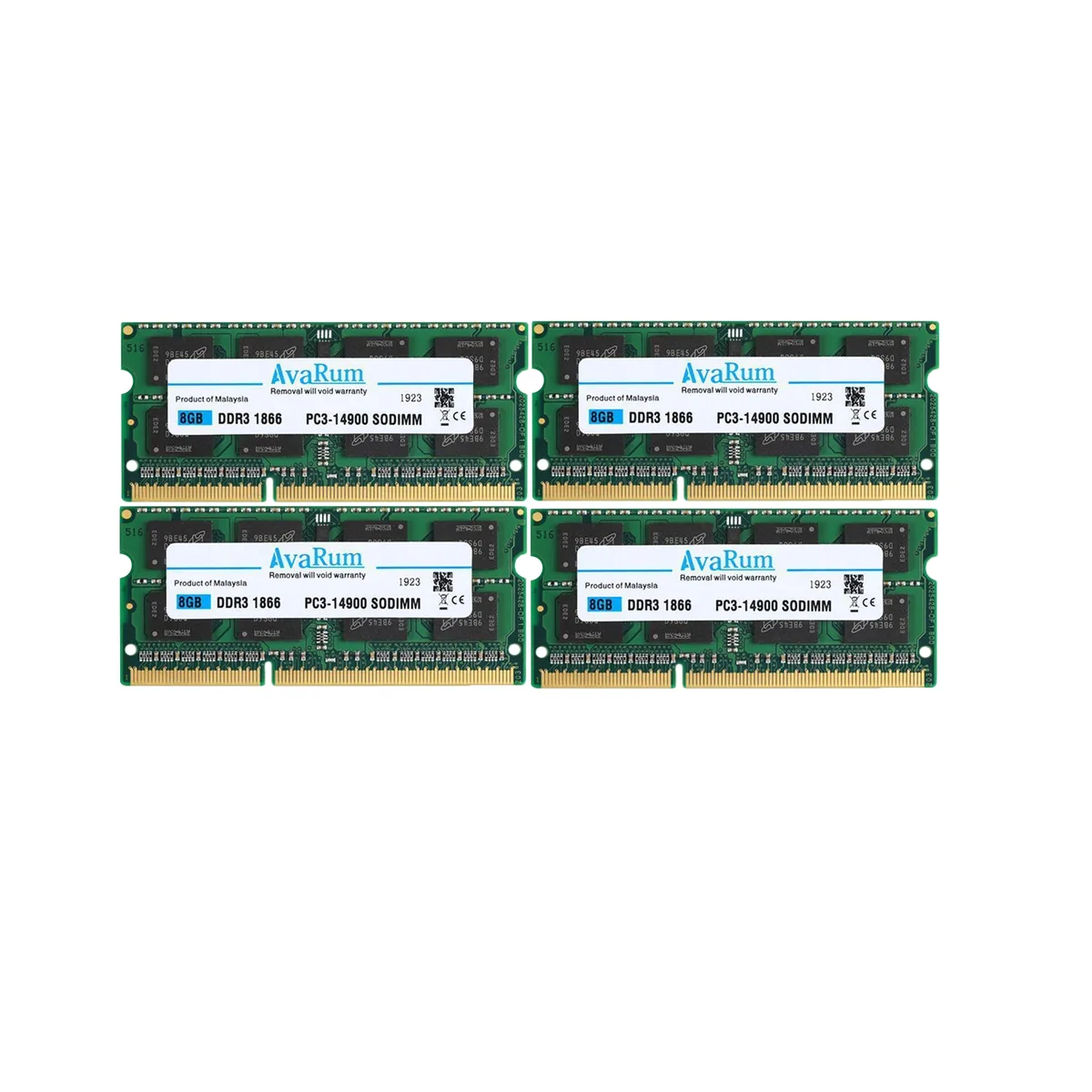 Avarum Avarum 32GB Kit (4×8GB) DDR3L 1866 SODIMM for iMac 27" Late 2015 — Produktfoto