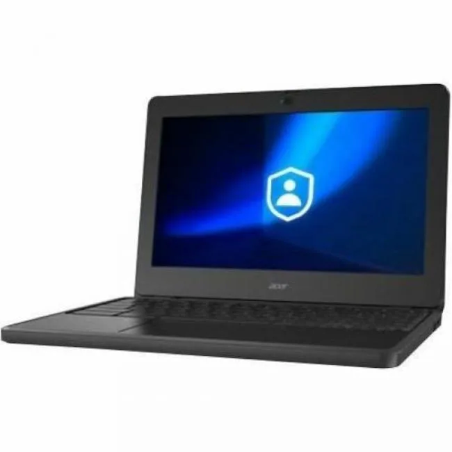 Black 11.6 inch Chromebook 511 with matte non-touch screen and webcam