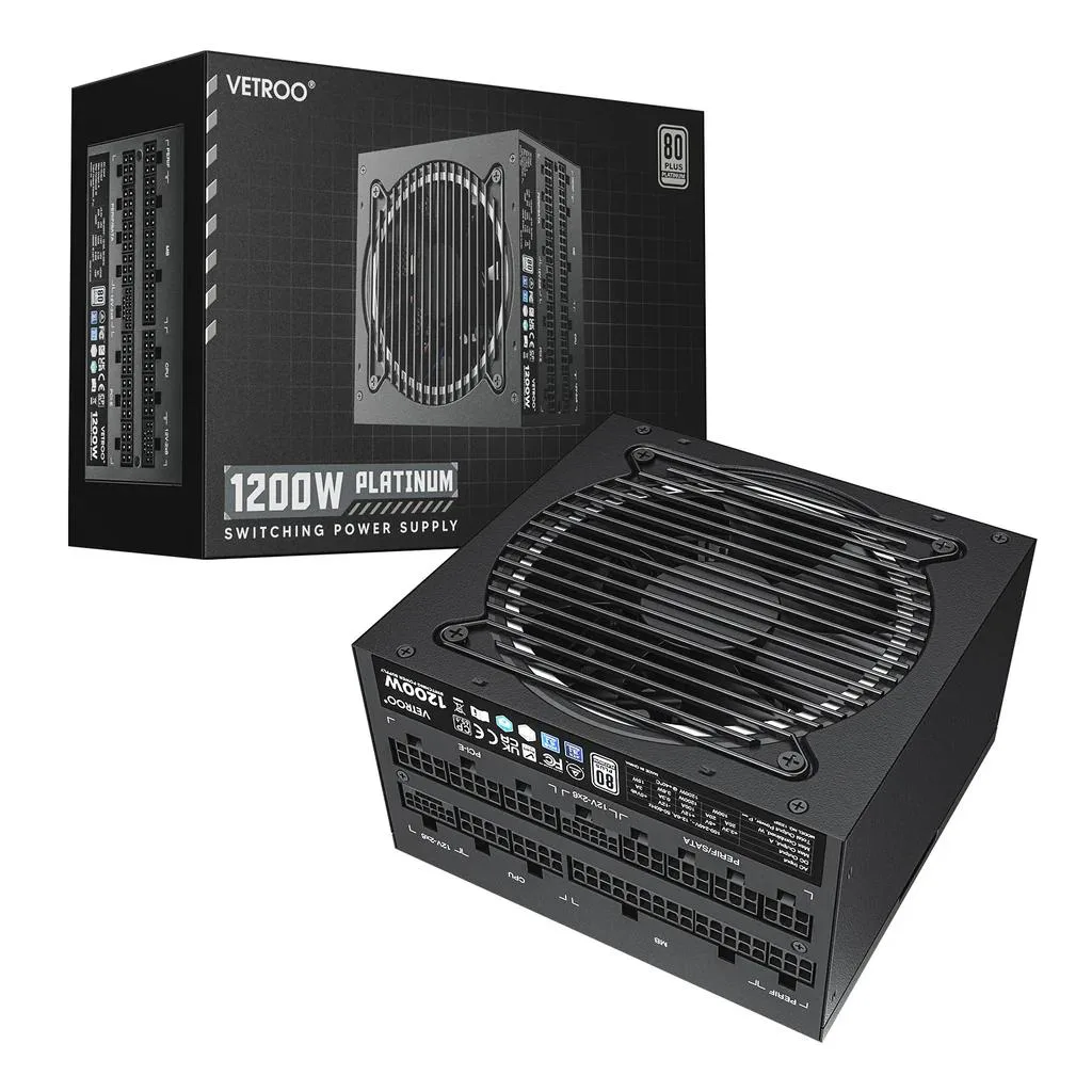 Vetroo Vetroo 1200P 1200W power supply — photo du produit