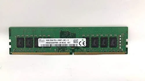 SK hynix SK hynix 16GB DDR4-2400 Non-ECC UDIMM desktop RAM HMA82GU6AFR8N-UH — foto del producto