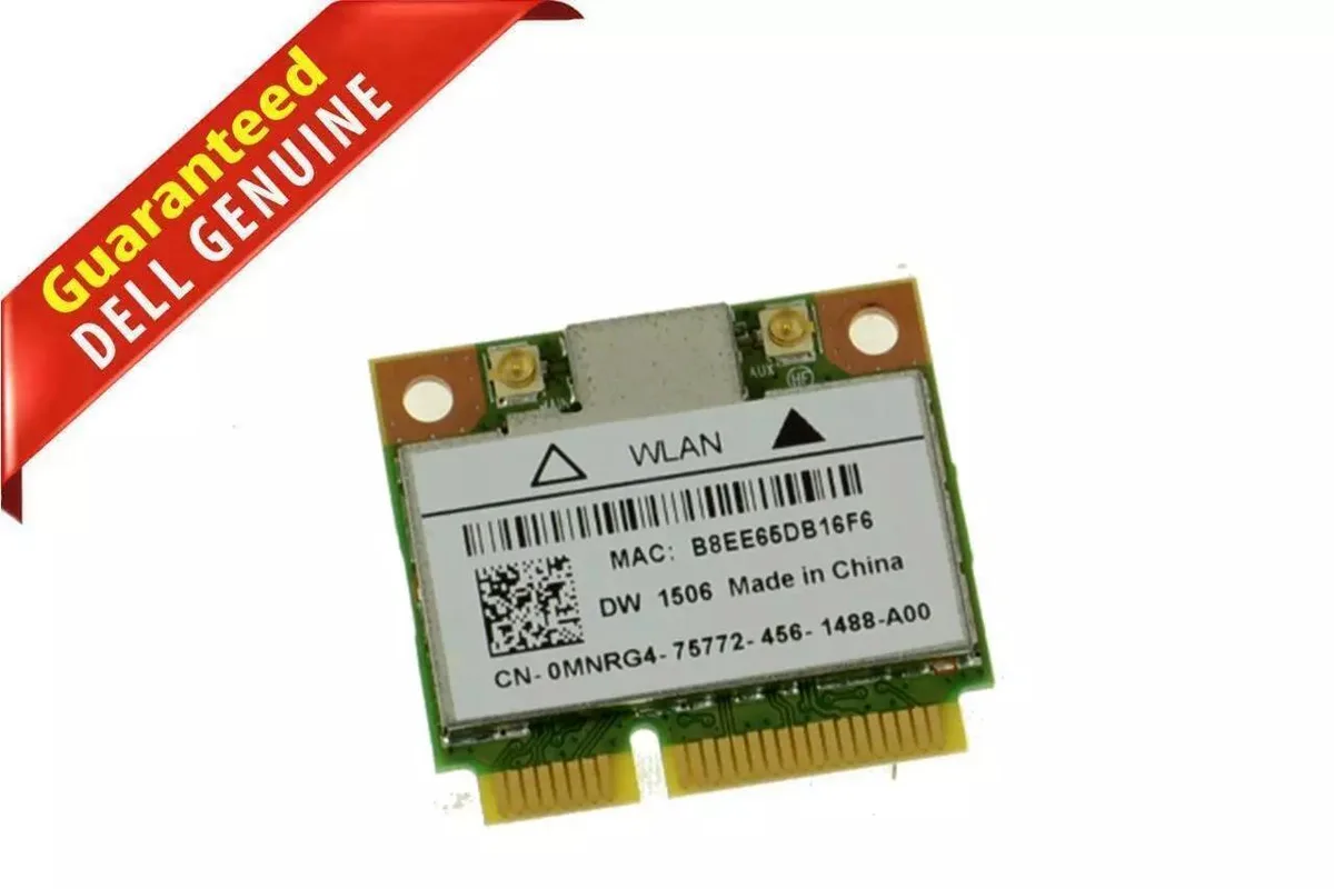 DELL DELL DW1506 Wireless Card MNRG4 for Latitude E5440 E5540 E6440 — product photo