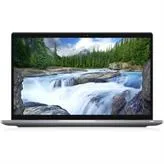Silver carbon-fiber 14-inch laptop closed, Dell Latitude 7430 badge visible