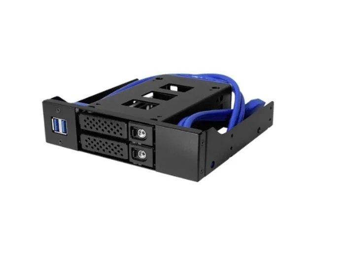 Athena Power Athena Power BP-U22NVME525U 5.25" U.2 NVMe Dual Enclosure — ภาพสินค้า