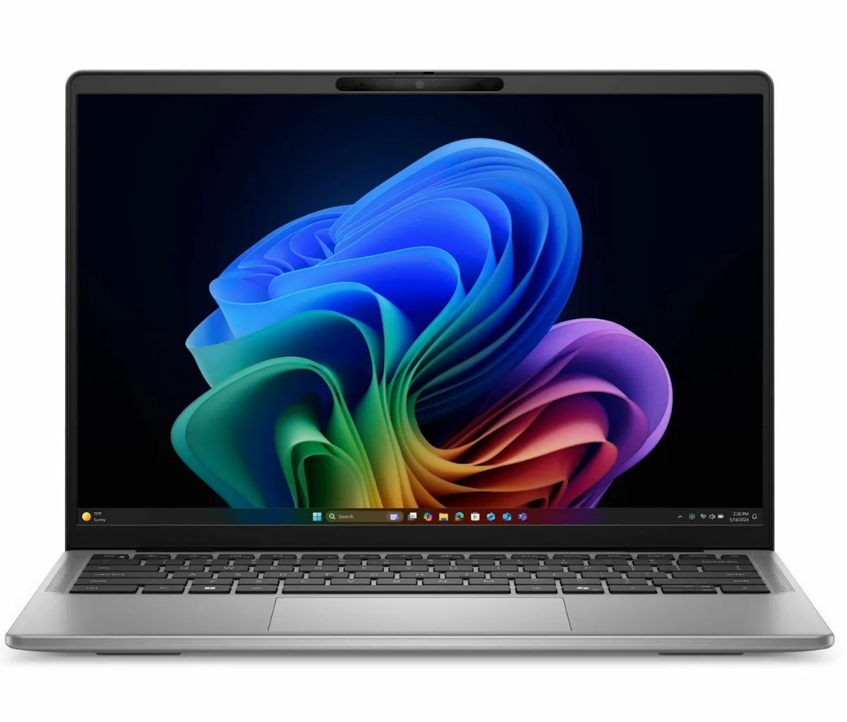 Aluminum Titan Gray 14 inch touchscreen laptop closed view