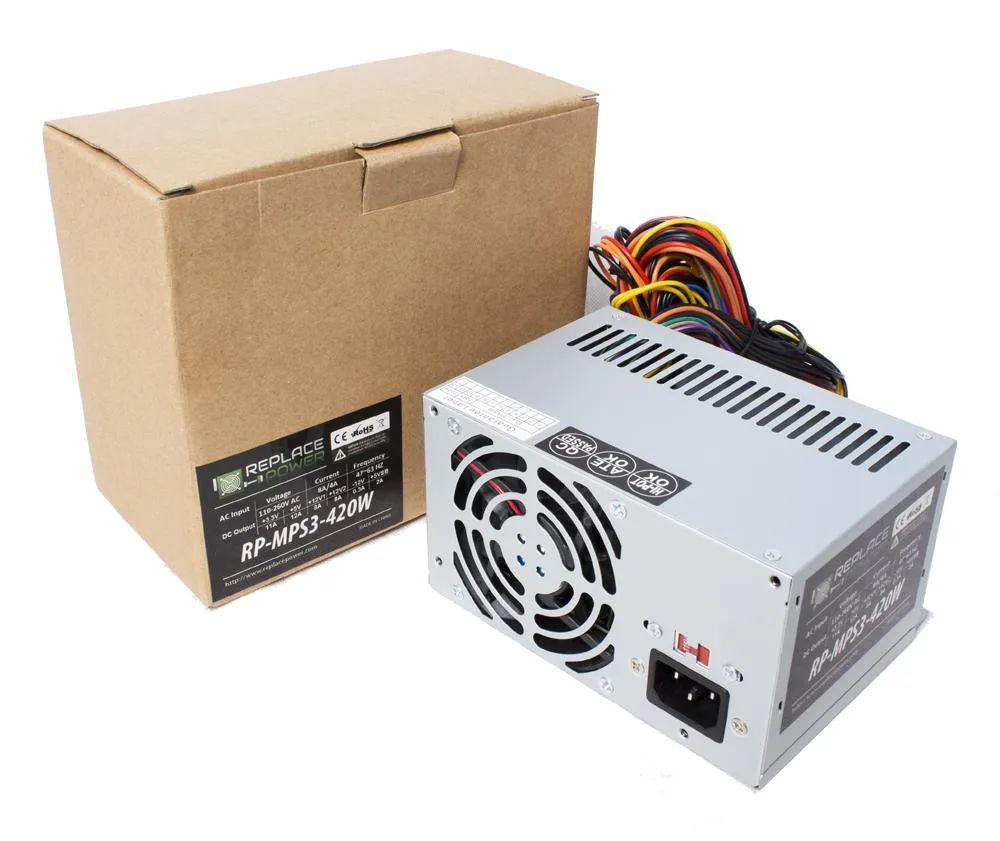 Replace Power Replace Power RPS400-524 400W ATX power supply — photo du produit