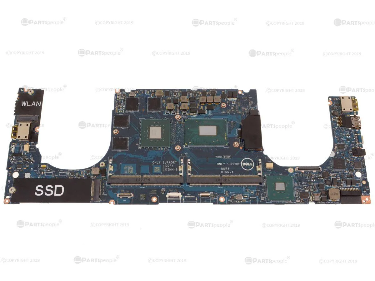 DELL DELL XPS 9570 Motherboard i7-8750H Nvidia 4GB YYW9X — photo du produit