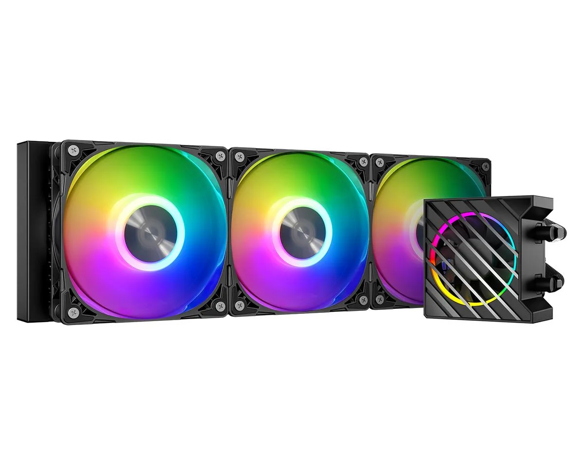 Corn Electronics Corn Electronics ID-COOLING DASHFLOW 360 XT ARGB liquid cooler — foto del producto