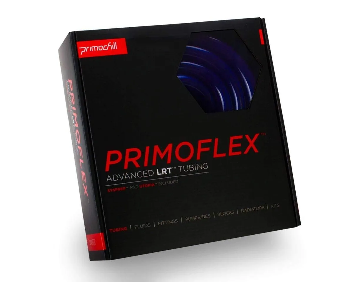 PrimoChill PrimoChill PrimoFlex Advanced LRT Tubing 7/16in ID 5/8in OD 10ft Brilliant UV Blue — 商品照片