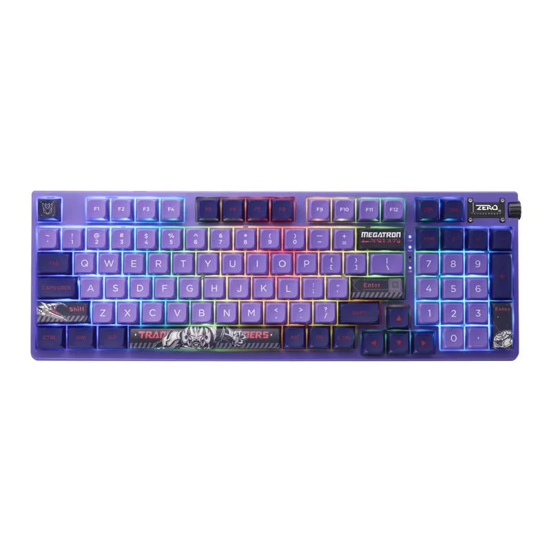 Thunderobot Thunderobot ZERO96 Megatron Purple 96-key gaming keyboard — Produktfoto