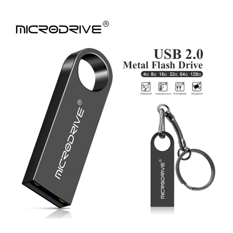 BONAEVER BONAEVER Mini USB Flash Drive 32GB USB 2.0 Black — productfoto