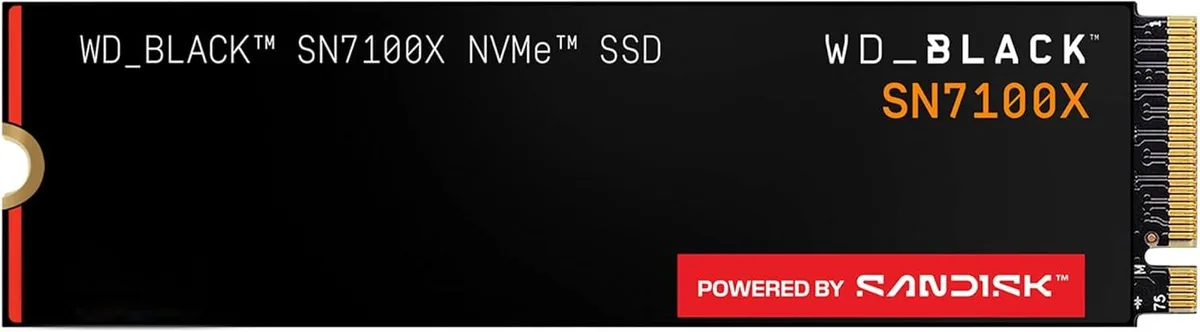 Western Digital Western Digital WD_BLACK SN7100X 2TB NVMe internal SSD for ROG Xbox Ally X — photo du produit