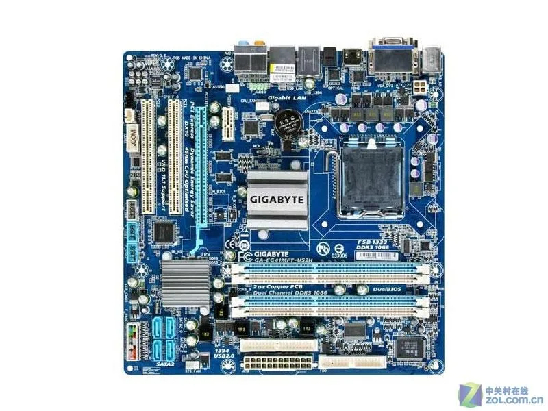 GIGABYTE GIGABYTE GA-EG41MFT-US2H Intel motherboard LGA 775 G41 DDR3 8GB Micro ATX — product photo