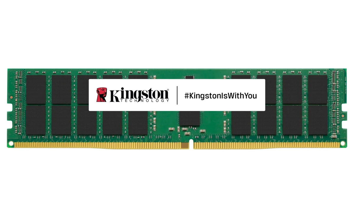 Kingston Technology Corp. Kingston Server Premier 32GB 3200MT/s DDR4 ECC Reg CL22 DIMM 2Rx4 Hynix D Rambus server RAM — 商品照片