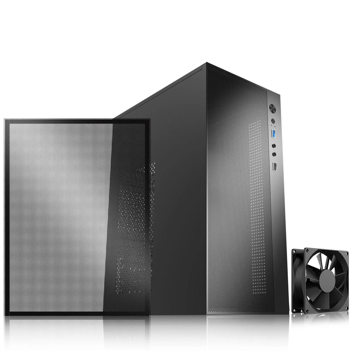 UTLGAMENG UTLGAMENG mini_tower PC case with 80 mm PWM fan 135 mm CPU cooler limit 220 mm GPU limit — photo du produit
