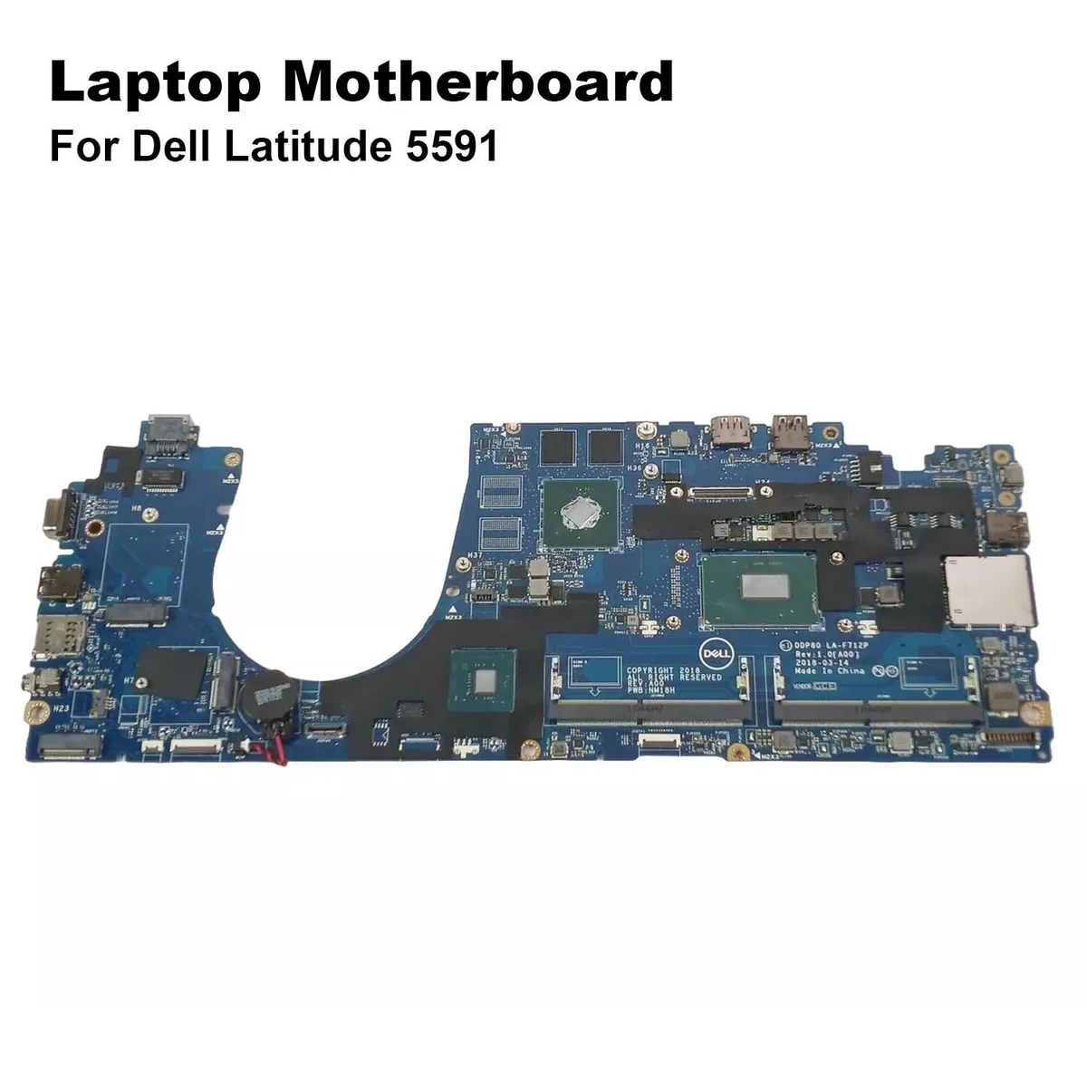 DELL DELL LA-F712P Intel motherboard i5-8400H 2.50 GHz — product photo