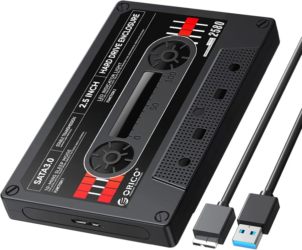 Orico Orico 2.5" SATA to USB 3.0 Drive Enclosure DIY Sticker 6TB — صورة المنتج