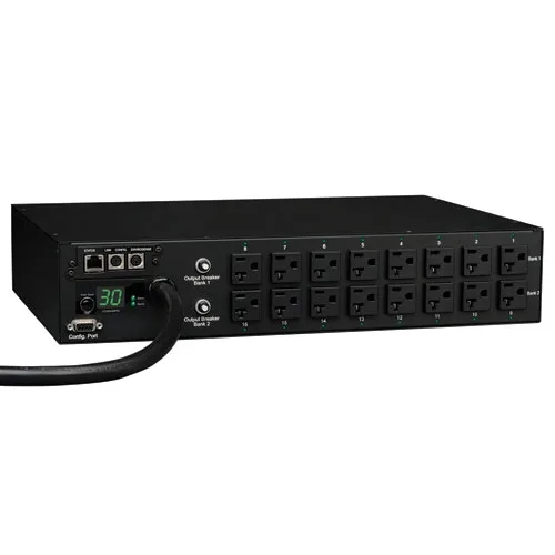 Tripp Lite Tripp Lite PDUMH30NET Switched PDU 2.9 kW 120V 16 Outlets L5-30P 10ft 2U — 商品照片