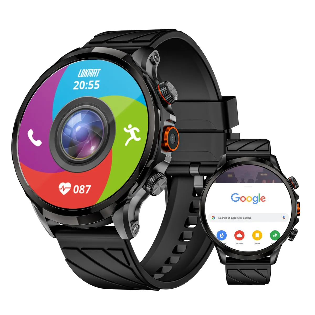 LOKMAT LOKMAT APPLLP 8 PRO Smartwatch 1.85" 3GB 32GB Black — product photo