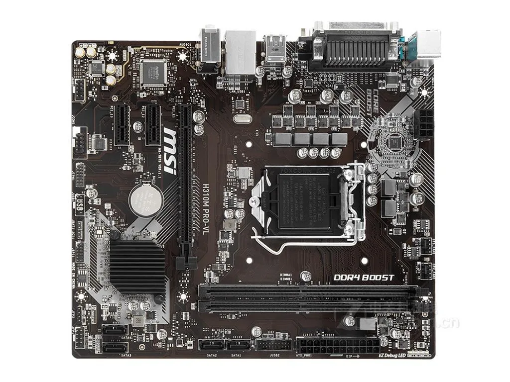 MSI MSI H310M PRO-VL Intel H310 LGA 1151 DDR4 Micro ATX motherboard — product photo