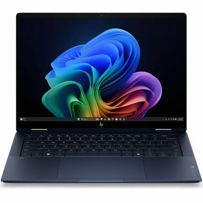 Atmospheric Blue 14 inch convertible laptop with touchscreen