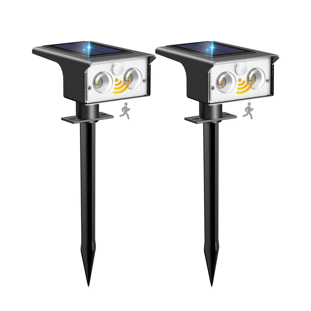 GS35 Solar Landscape Lighting 12 Pack Cool White — toote foto