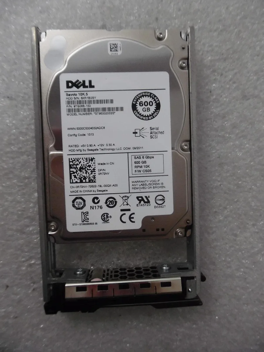DELL DELL ST9600205SS 600GB 10K 2.5" SAS internal hard drive — Produktfoto