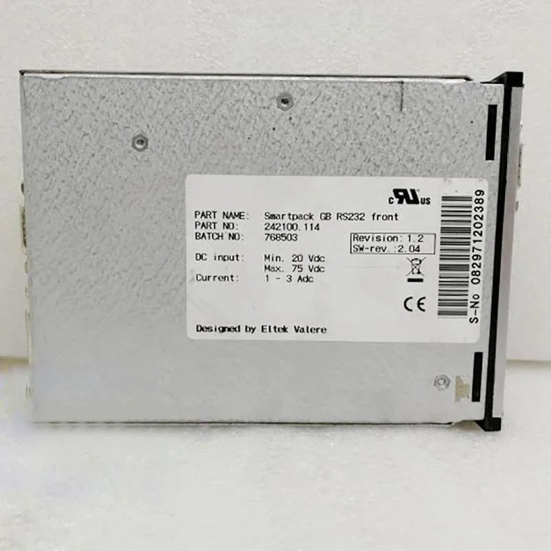 KHACHIMO KHACHIMO Monitoring Power Module ELTEK Smar Tback GB RS232 Front 242100.114 power supply — photo du produit
