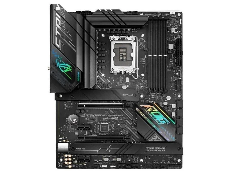 ASUS ASUS ROG STRIX B660-F GAMING WIFI Intel Motherboard — toote foto