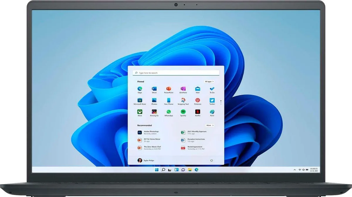 DELL DELL Inspiron i3520-5244BLK-PUS laptop 15.6 FHD Touch i5-1135G7 32GB 1TB — photo du produit