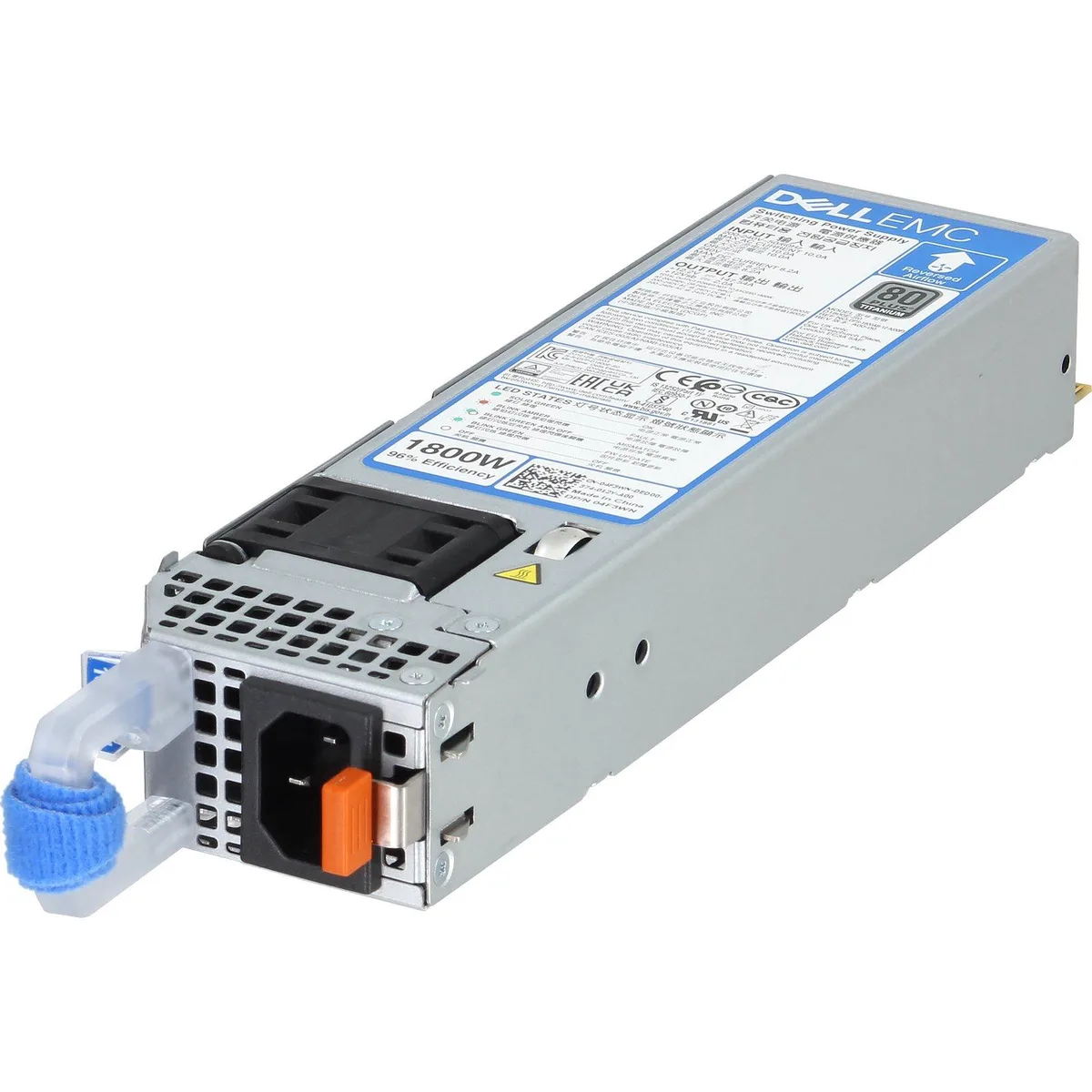DELL DELL 15G/16G 1800W 80+ Titanium 60mm RAF HLAC PSU 200-240V (4F3WN) — 제품 사진