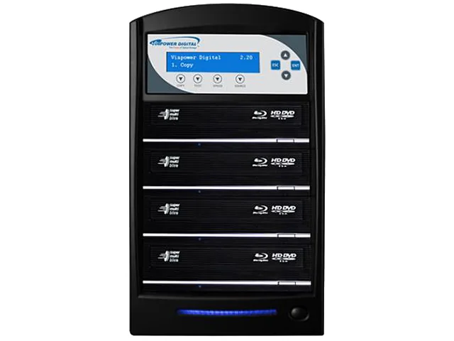 VinPower VinPower SharkBluCP-S4T-BK 1-to-4 Blu-ray DVD CD Duplicator — 商品写真