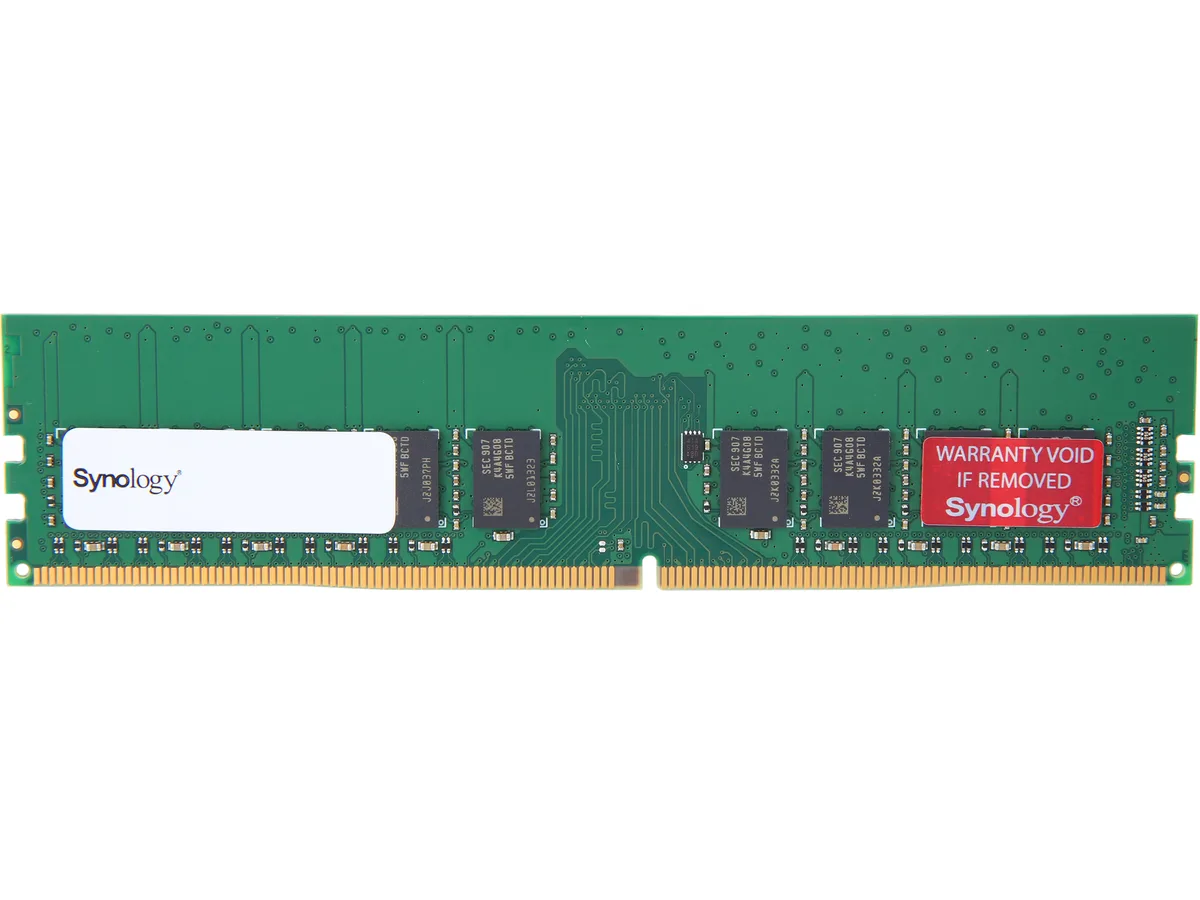 Synology Inc. Synology D4EC-2666-8G 8GB DDR4 ECC UDIMM NAS — photo du produit