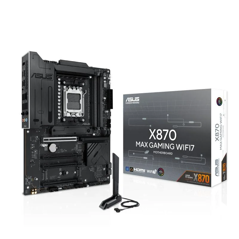 ASUS ASUS X870 MAX GAMING WIFI7 AMD motherboard — product photo