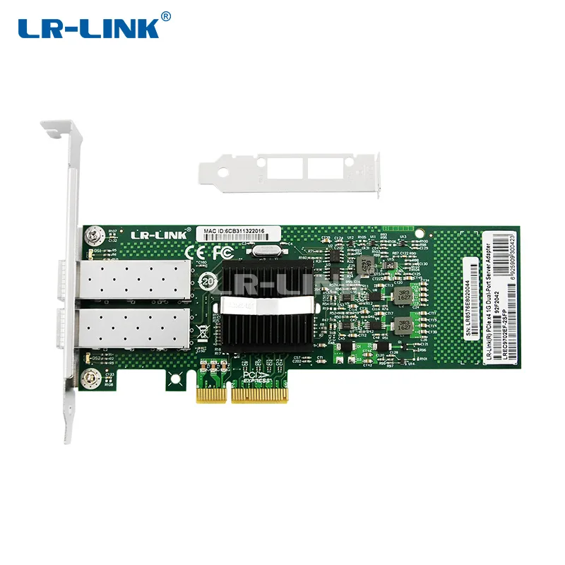 LR-LINK LR-LINK LREC9702EF-2SFP dual-port SFP Gigabit network card — produktfoto
