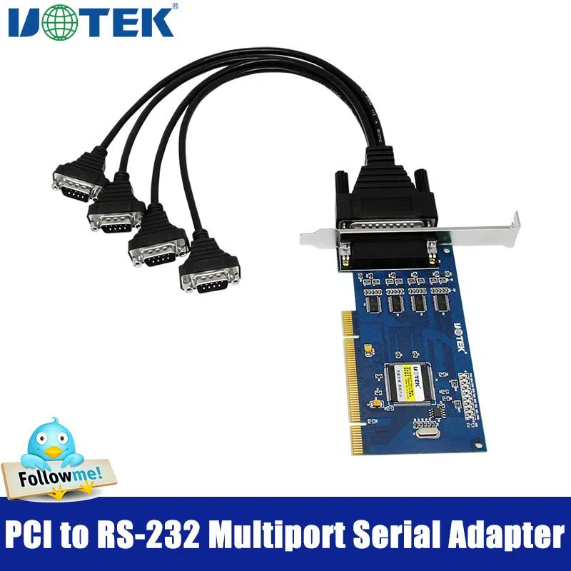 UOTEK UOTEK UT-754 PCI 4-port RS-232 serial card — 제품 사진