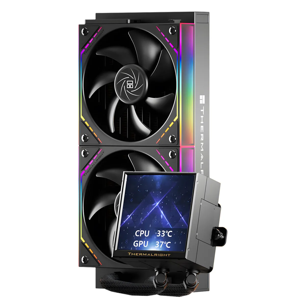 Thermalright Thermalright Peerless Vision 240 ARGB Black liquid cooler — 商品照片