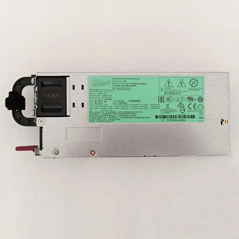 New KHACHIMO 1200W ATX power supply unit for DL580 G9 server