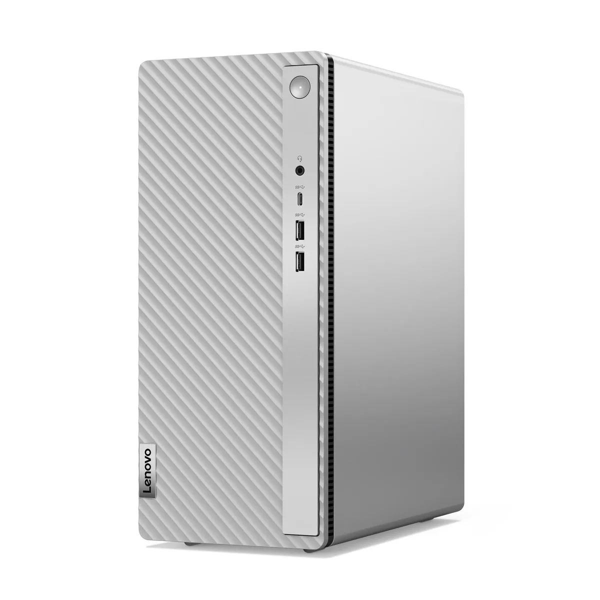 Lenovo IdeaCentre Tower desktop in Cloud Grey finish