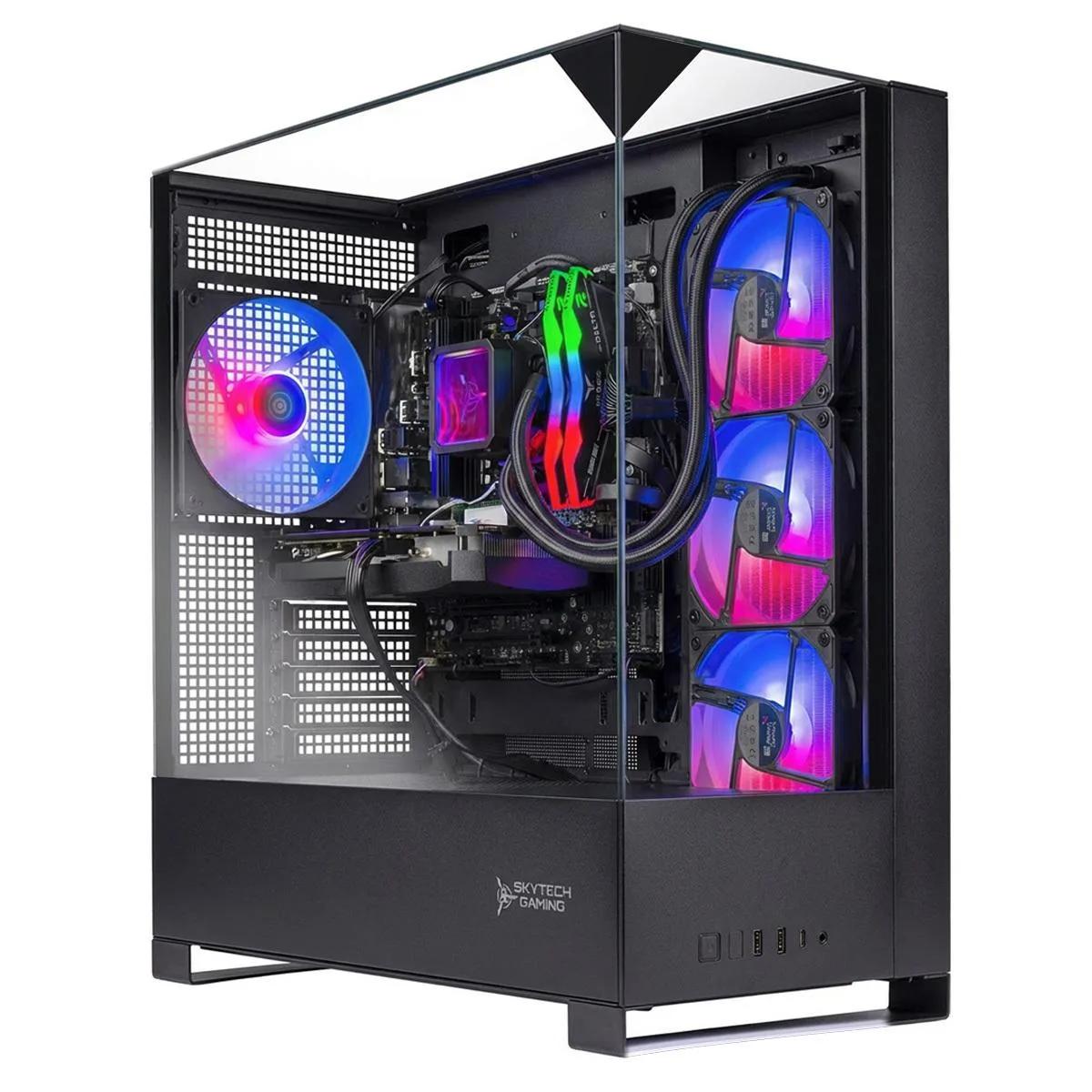 Skytech Skytech ST-SHADOW5-3005-B-AL gaming PC Intel Core Ultra 7 270K RTX 5070 12GB 32GB DDR5 5600 1TB NVMe — fotografia produktu