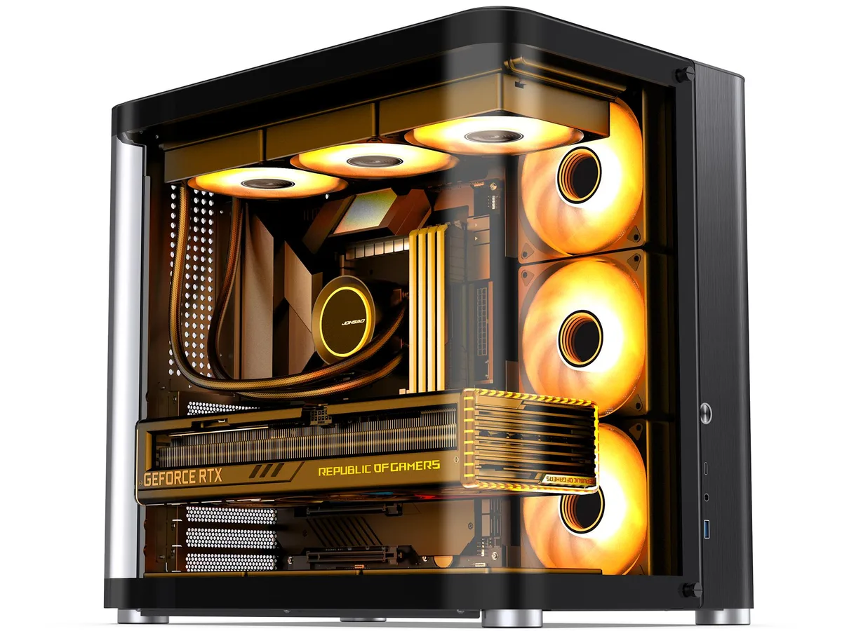 JONSBO JONSBO TK-2 BLACK Separated Cabinet PC Case — product photo