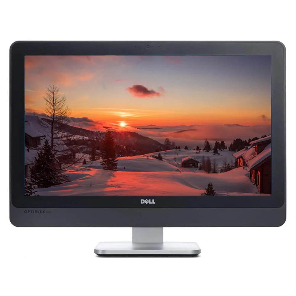 Dell OptiPlex 9020 23 inch all-in-one desktop with matte black screen and stand