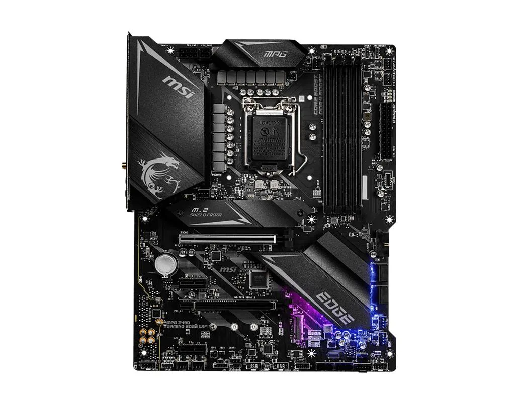 MSI MSI MPG Z490 GAMING EDGE WiFi Intel motherboard — photo du produit